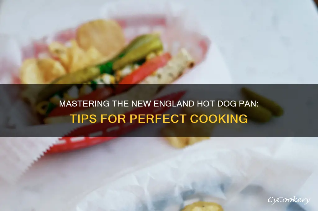 how to use new england hot dog pan