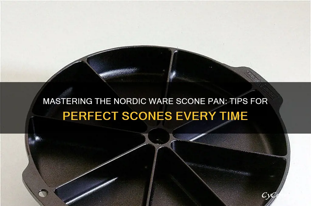how to use nordic ware scone pan