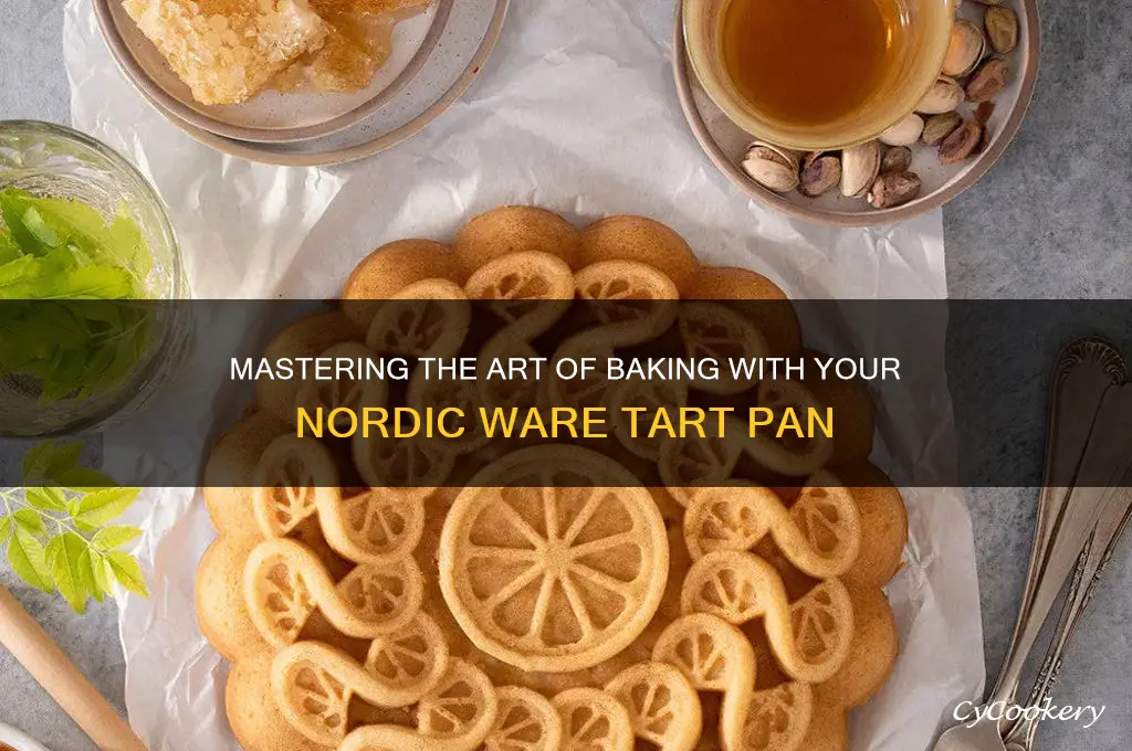 how to use nordic ware tart pan