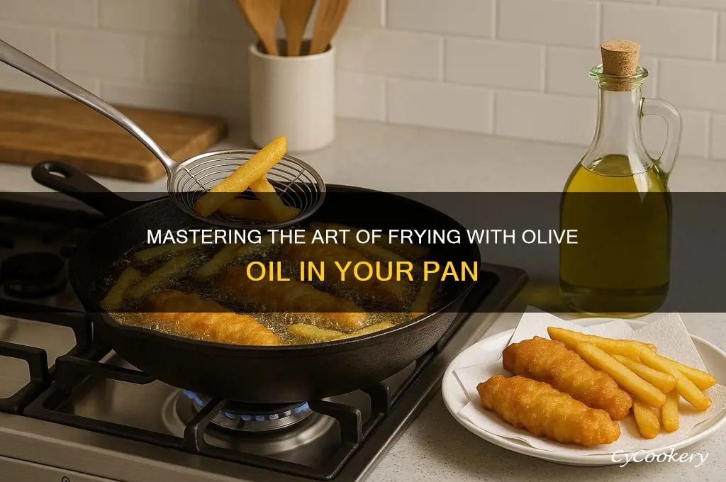 how to use olive oil frying pan