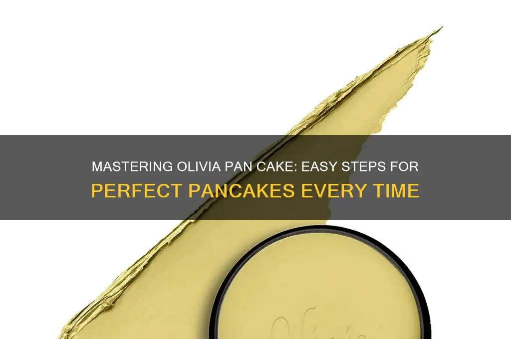 how to use olivia pan cake