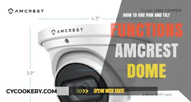 Mastering Pan and Tilt Functions on Your Amcrest Dome Camera