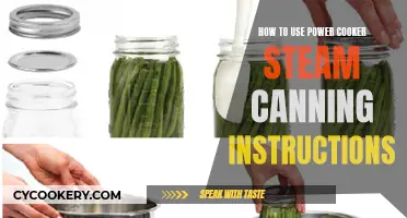 Steam Power: Canning Instructions for Your Power Cooker