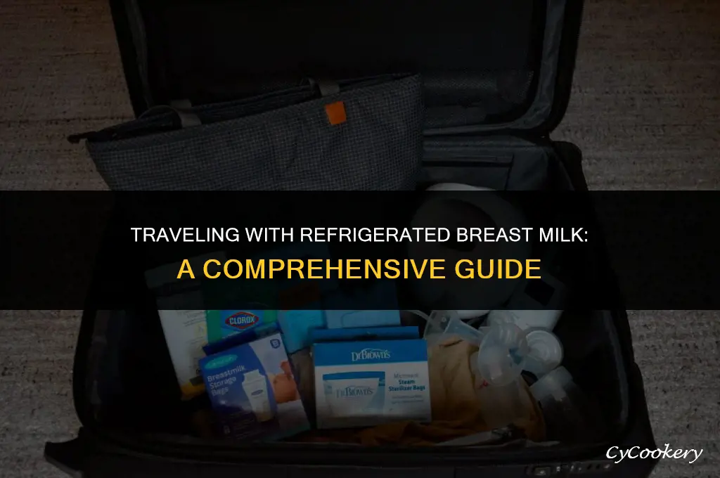how to use refrigerated breast milk on the go