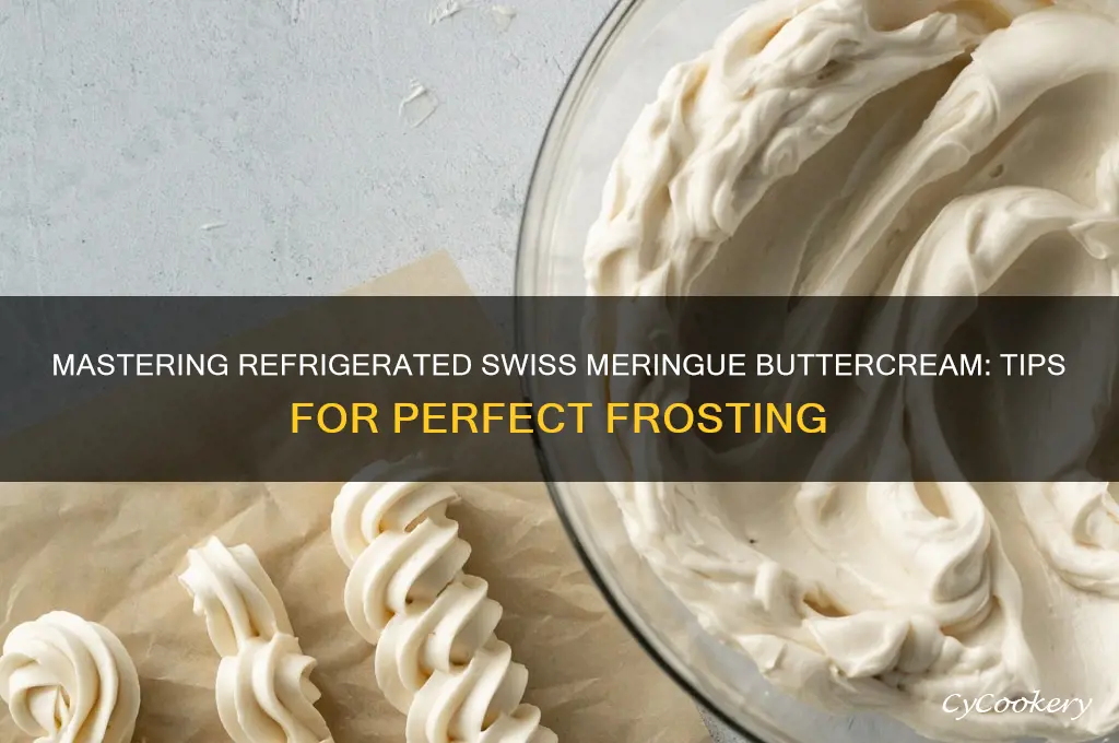 how to use refrigerated swiss meringue buttercream