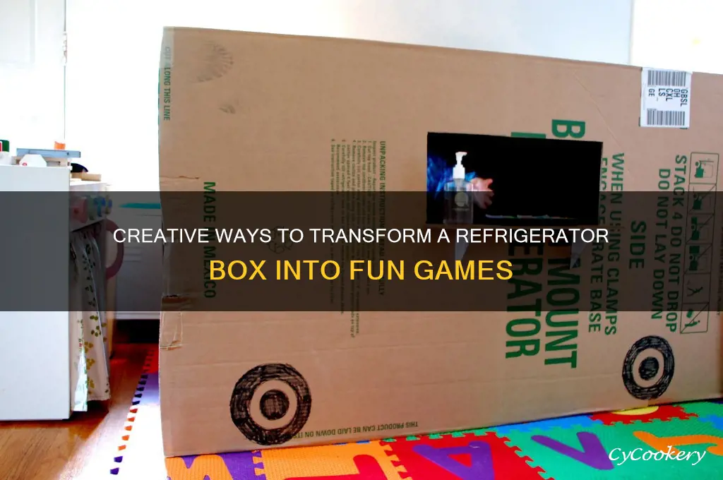 how to use refrigerator box into game