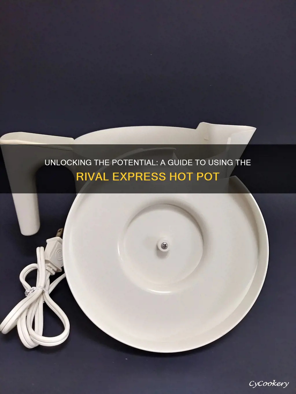 how to use rival express hot pot