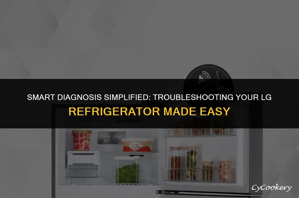 how to use smart diagnosis on lg refrigerator