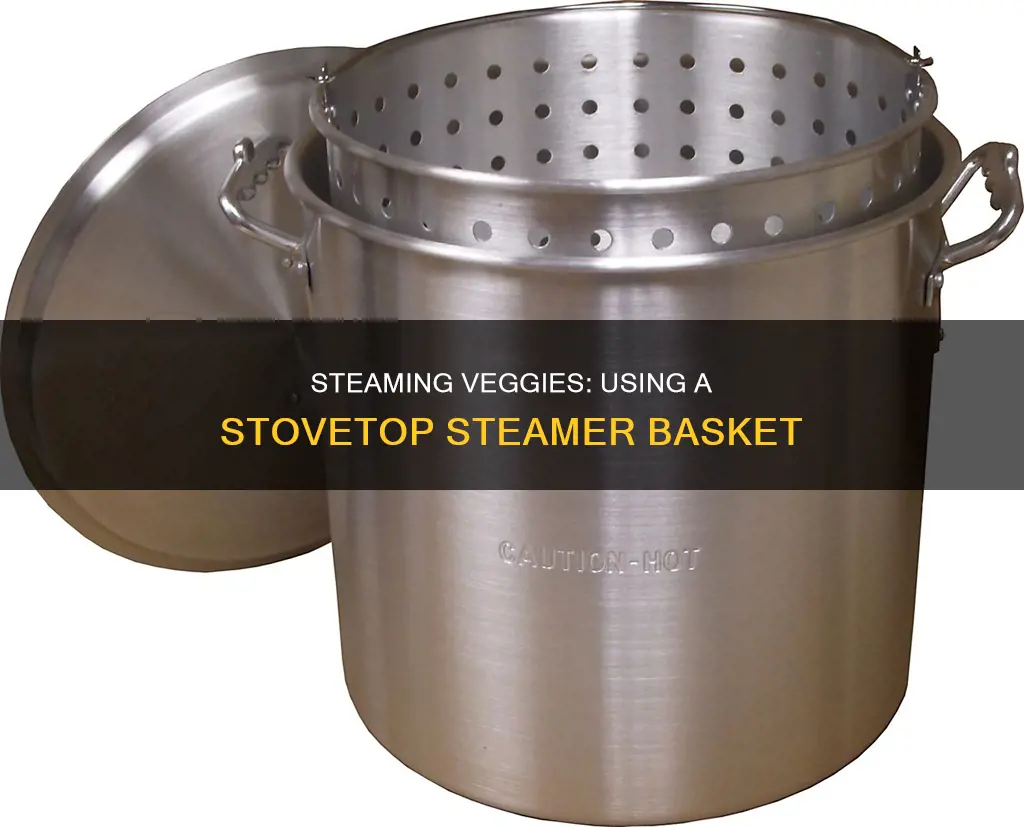 how to use steamer basket on stove