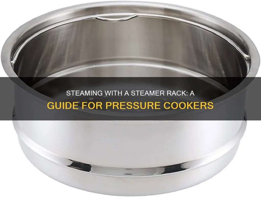 how to use steamer rack in pressure cooker