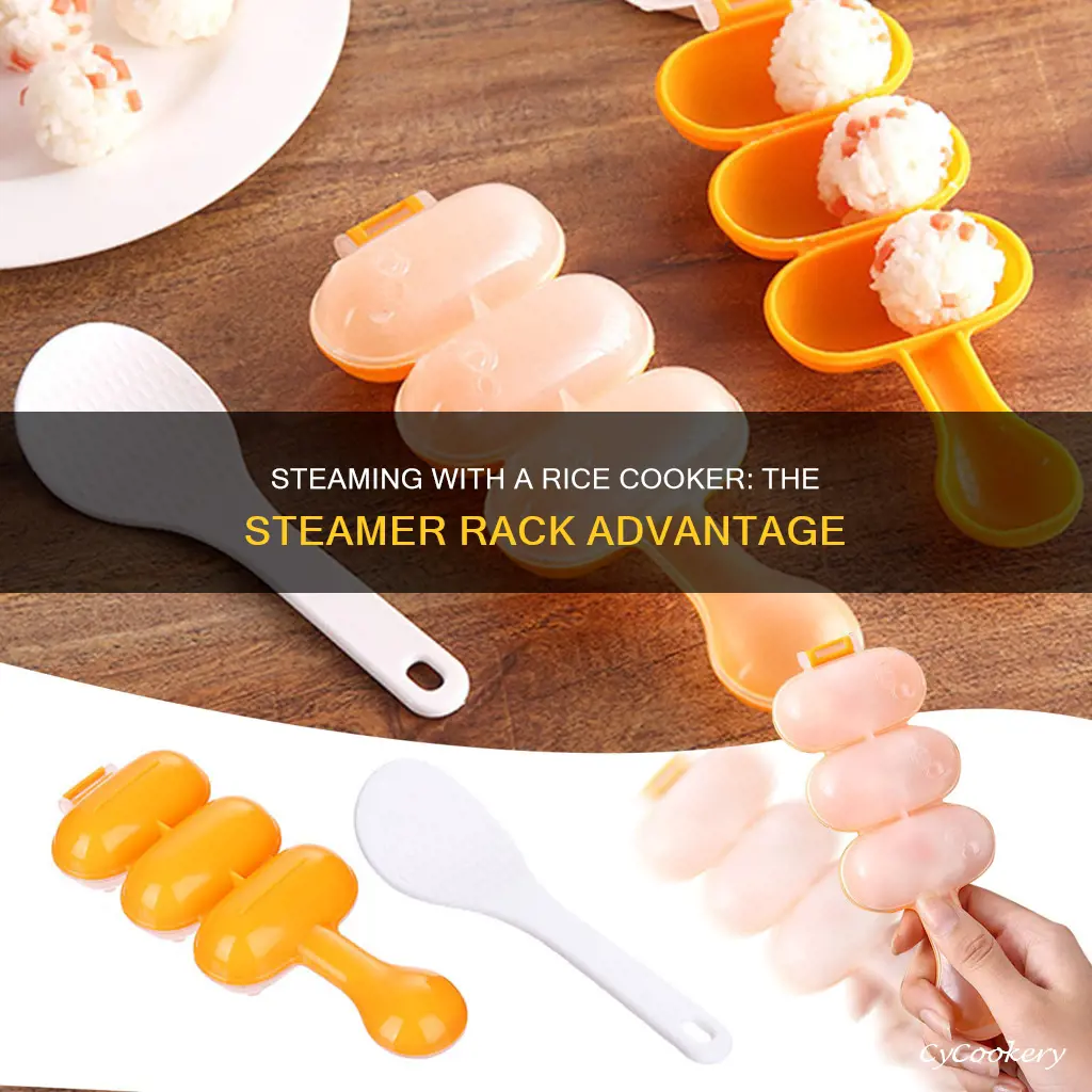 how to use steamer rack in rice cooker