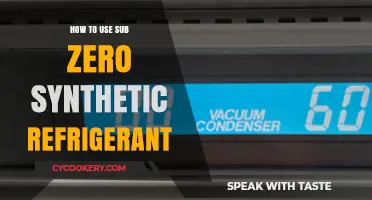 Mastering Sub Zero Synthetic Refrigerant: A Step-by-Step Usage Guide
