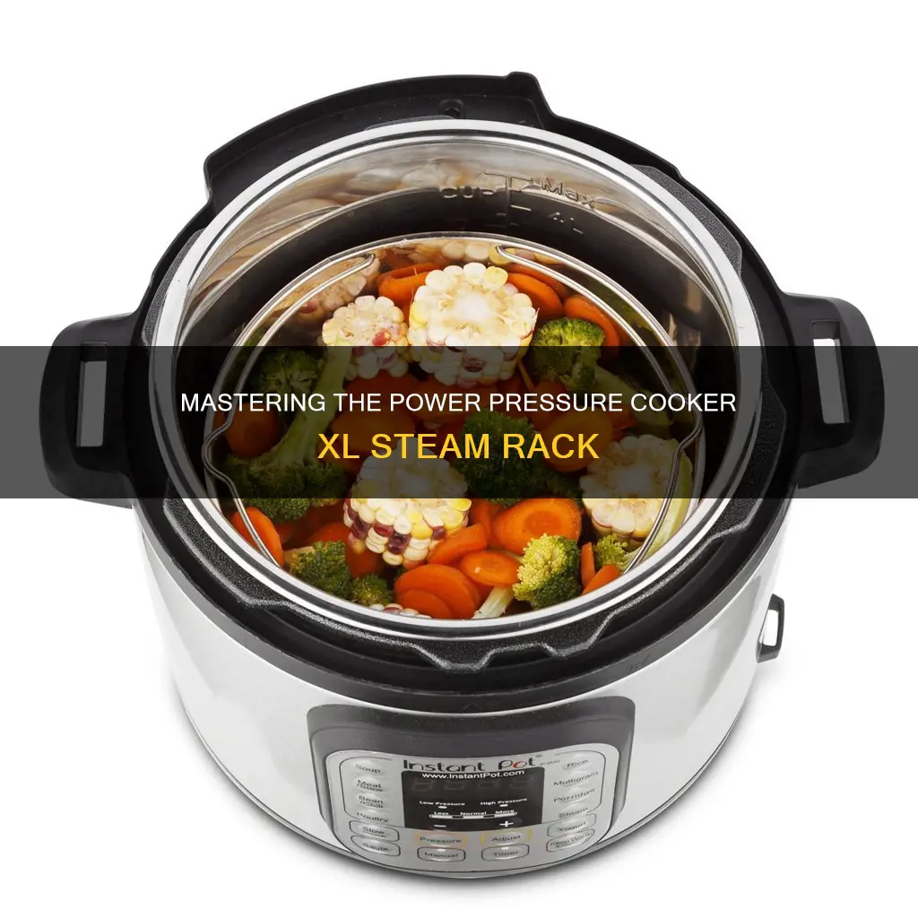 how to use the power pressure cooker xl steam rack