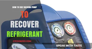 Efficient Refrigerant Recovery: A Guide to Using Vacuum Pumps