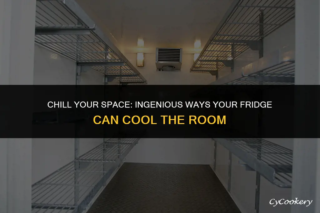 how to use your refrigerator to cool the room