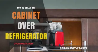 Maximize Space: Creative Ways to Utilize Cabinet Over Refrigerator