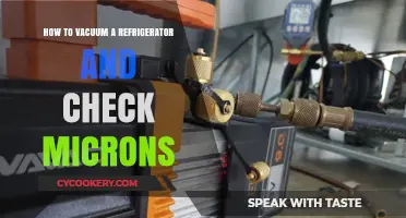 Efficiently Clean Your Fridge: A Guide to Vacuuming and Micron Check