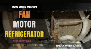 Efficiently Clean Your Refrigerator's Condenser Fan Motor: A Step-by-Step Guide
