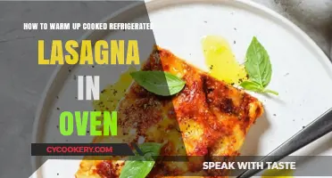 Reviving Refrigerated Lasagna: A Simple Oven Warm-Up Guide