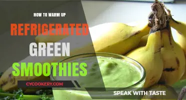 Quick Tips to Perfectly Warm Up Refrigerated Green Smoothies