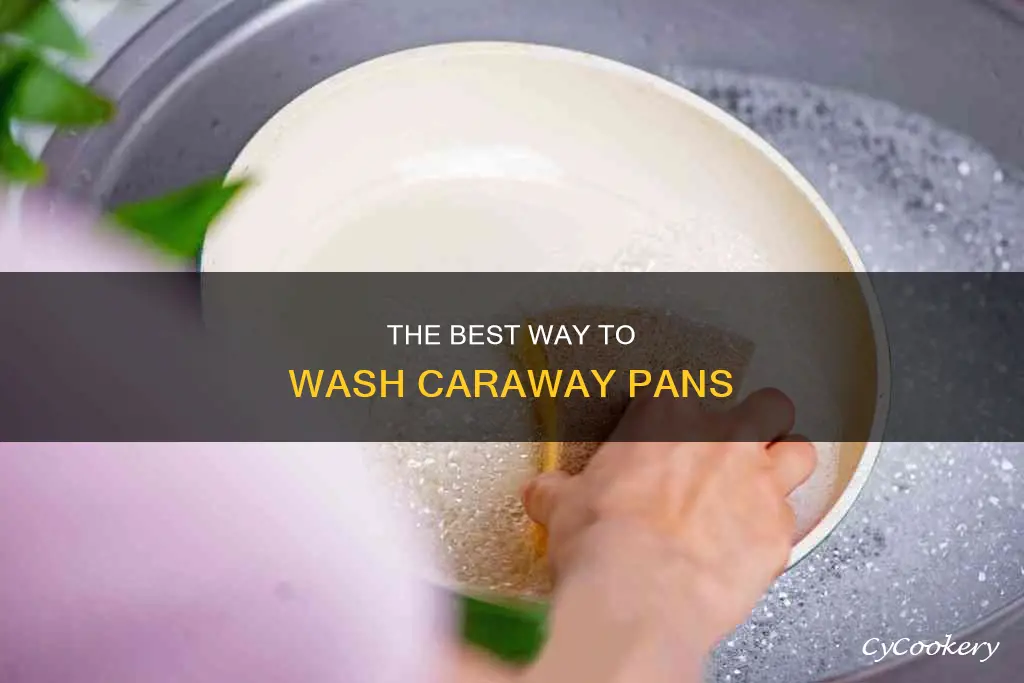 how to wash caraway pans