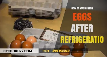 Properly Washing Refrigerated Fresh Eggs: A Simple Step-by-Step Guide