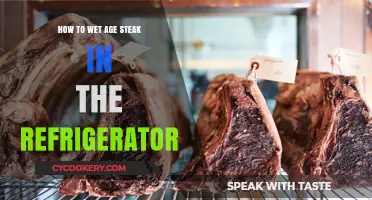 Mastering the Art of Wet Aging Steak in Your Refrigerator