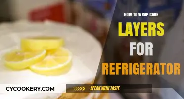 Mastering Cake Storage: Wrapping Layers for Freshness in the Fridge