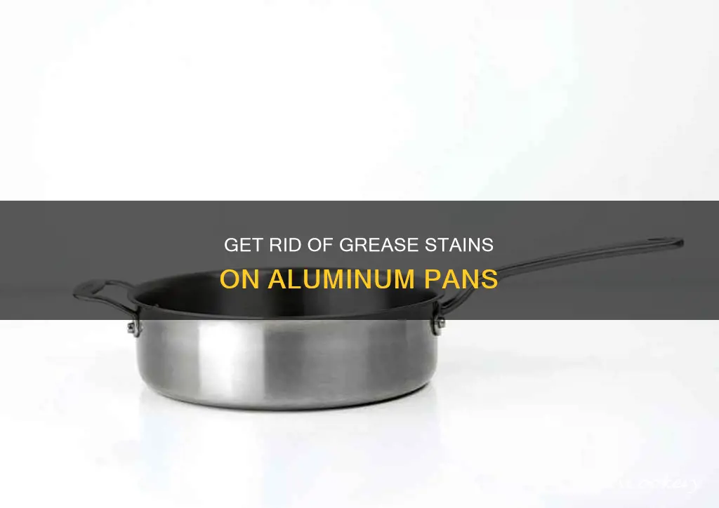 how to.get grease stain.out.of.aluminum.pan