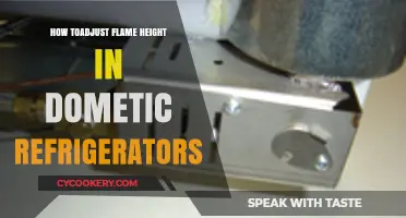 Adjusting Flame Height in Dometic Refrigerators: A Step-by-Step Guide