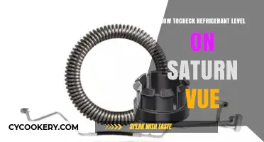 Checking Refrigerant Levels in Your Saturn Vue: A Step-by-Step Guide