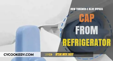 Easy Steps to Remove a Blue Bypass Cap from Your Refrigerator