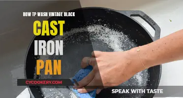 The Care and Keeping of Vintage Black Cast Iron: A Guide to Gentle Cleaning and Seasoning Techniques