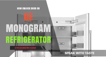 Unlocking Your GE Monogram Fridge Door: A Quick and Easy Guide