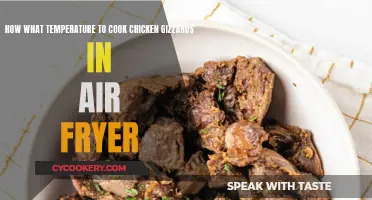 Air-Frying Chicken Gizzards: The Perfect Temperature