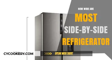 Choosing the Perfect Fit: A Guide to Side-by-Side Refrigerator Widths