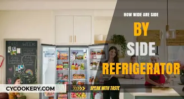 Side-by-Side Refrigerators: Understanding Standard Widths for Your Kitchen Space