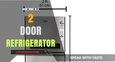 Standard 2-Door Fridge Width: A Comprehensive Measurement Guide