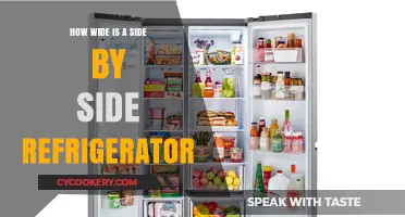 Side by Side Refrigerator Width: A Comprehensive Measurement Guide