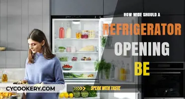 Perfect Fridge Fit: Ideal Width for Your Refrigerator Opening