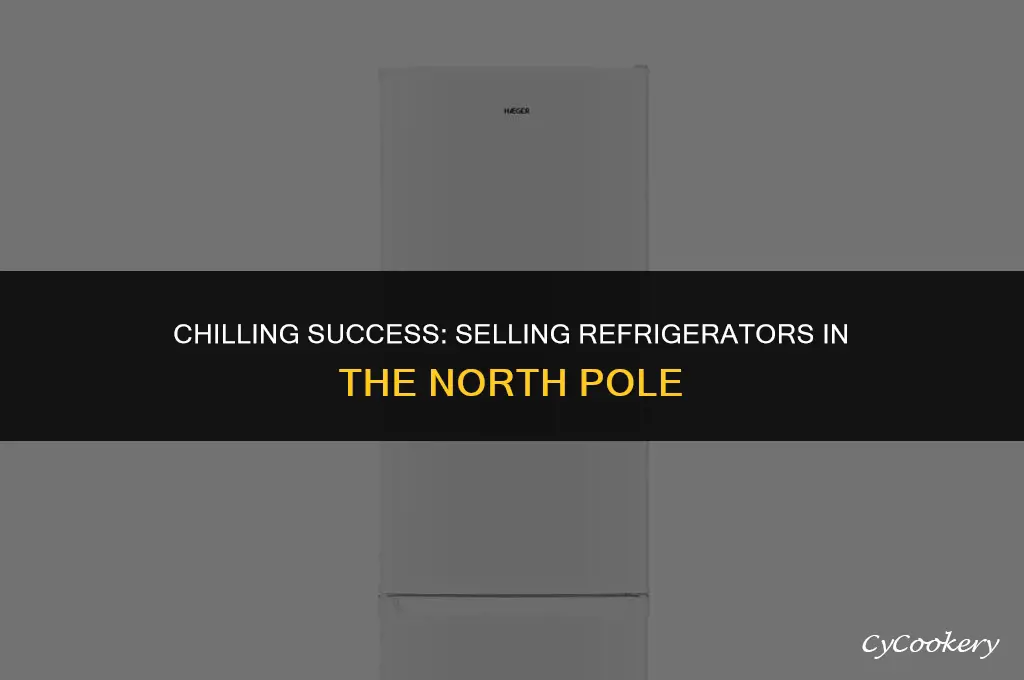 how will you sell a refrigerator in north pole