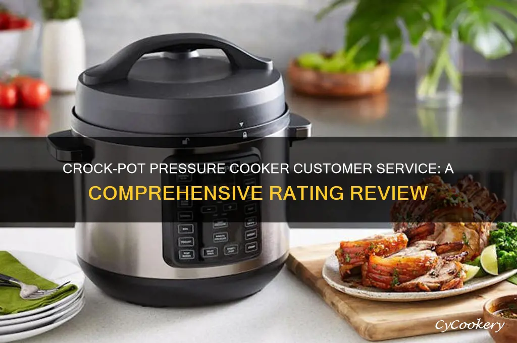 how would you rate crock pot pressur cooker customer service