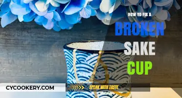 Mending Tradition: A Step-by-Step Guide to Repairing Your Broken Sake Cup