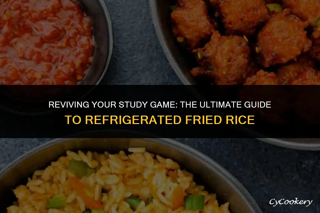 how yo get refrigerated fried rice study again