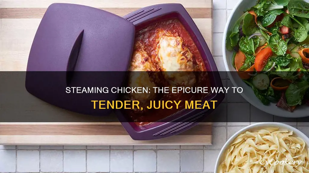 how.to cook chicken breast in epicure steamer