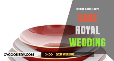 Hudson Coffee Cups Meet Sake at the Royal Wedding