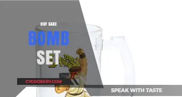 Master the Art of Sake Bombing with the HUF Sake Bomb Set