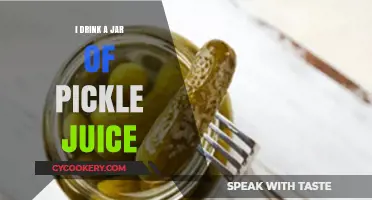 Why I Drink a Jar of Pickle Juice Daily: Surprising Benefits