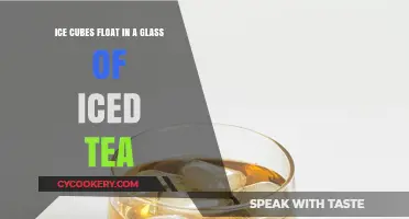 Why Ice Cubes Float in Your Glass of Iced Tea Explained
