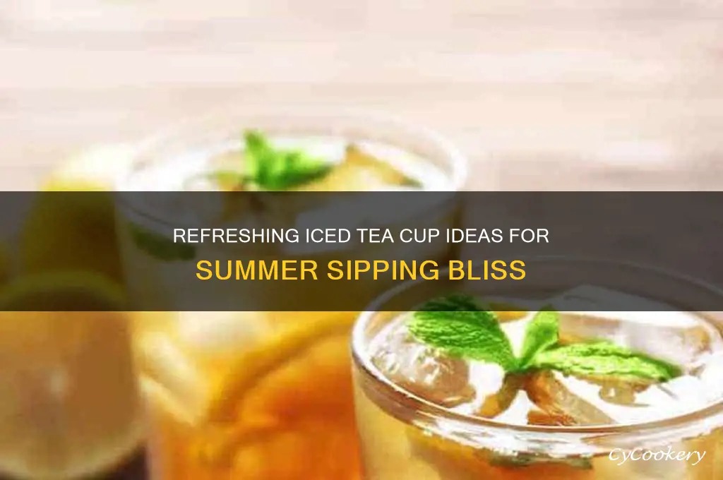 ice tea cup